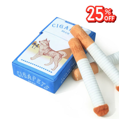 Cigarette Pack Dog Toy