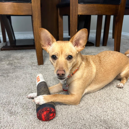 Squeaky Cigar Dog Toy