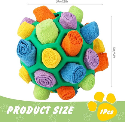 petsline-interactive-dog-snuffle-ball-treat-dispenser-puzzle-toy-puppy-training-dental-cleaning-small-medium-dogs