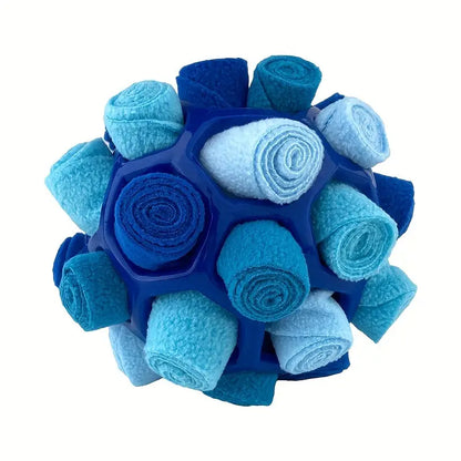 petsline-interactive-dog-snuffle-ball-treat-dispenser-puzzle-toy-puppy-training-dental-cleaning-small-medium-dogs