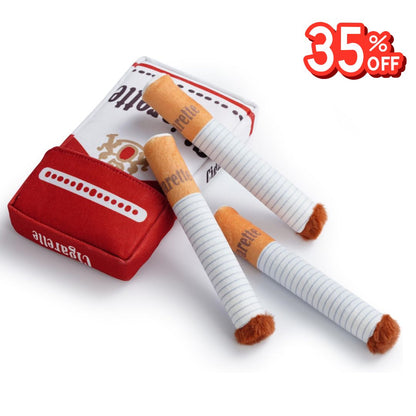 Cigarette Pack Dog Toy