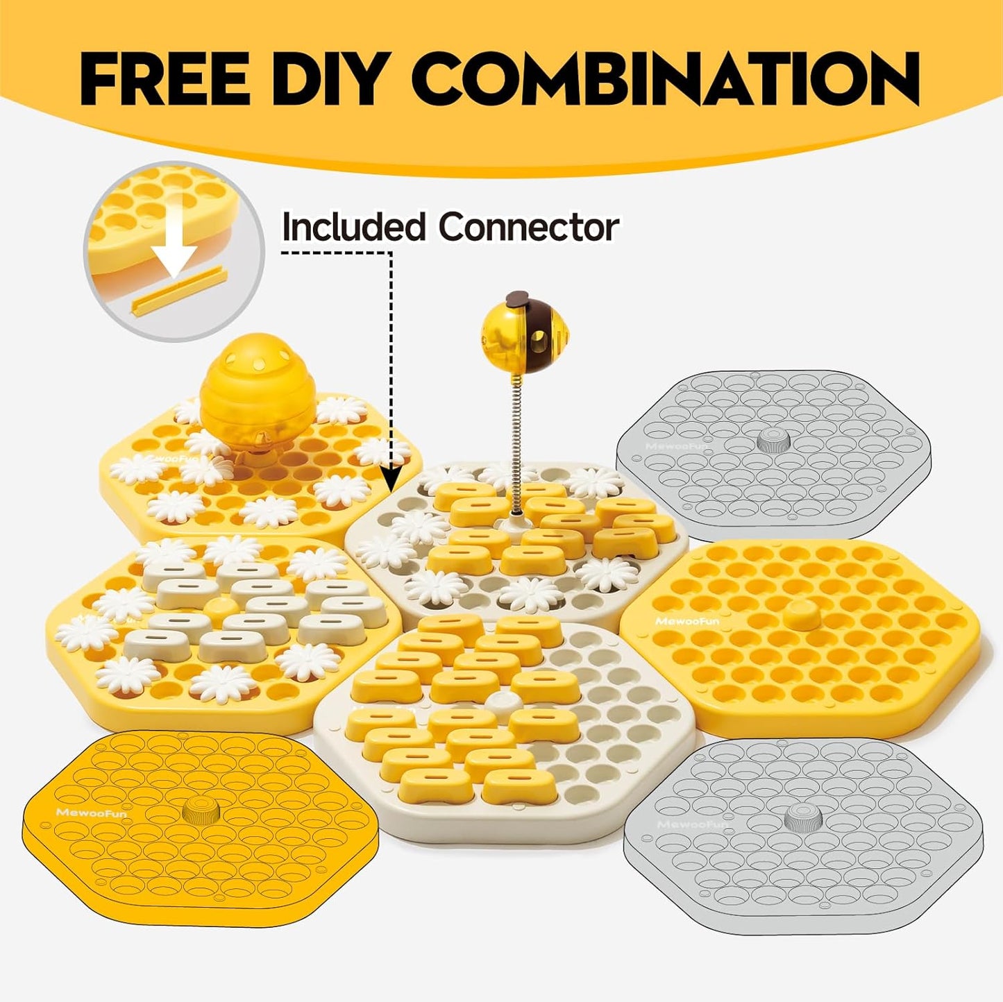 DIY Honeycomb Puzzle Feeder