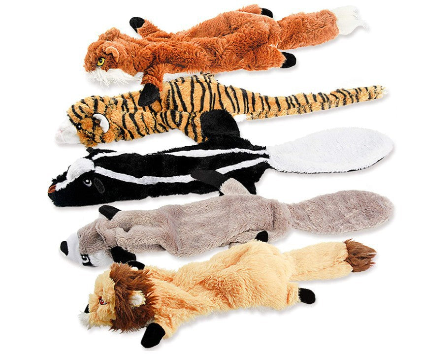 5 in 1 JunglePals Plush Dog Toy