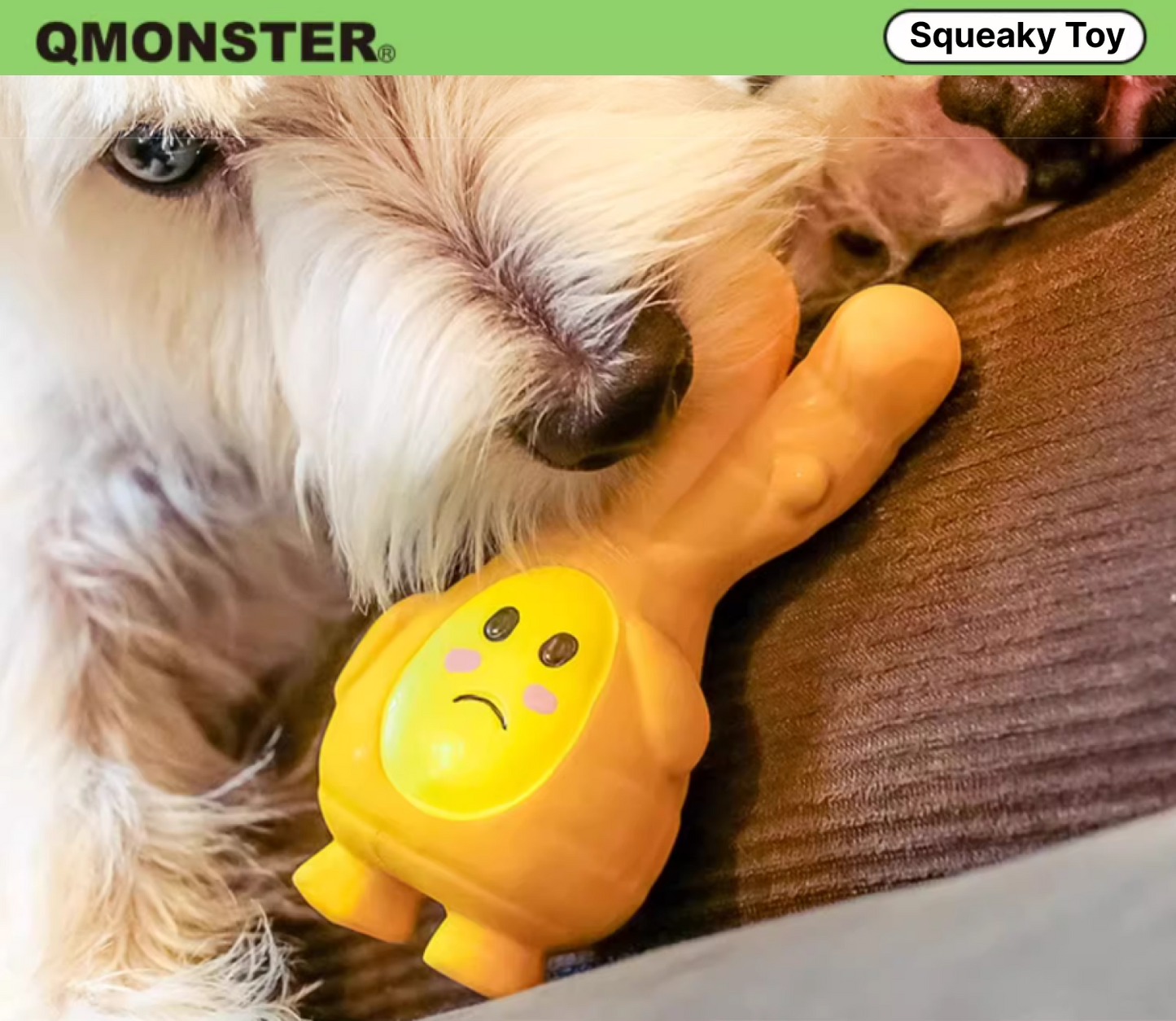 Vegetable Rubber Squeaky Toy