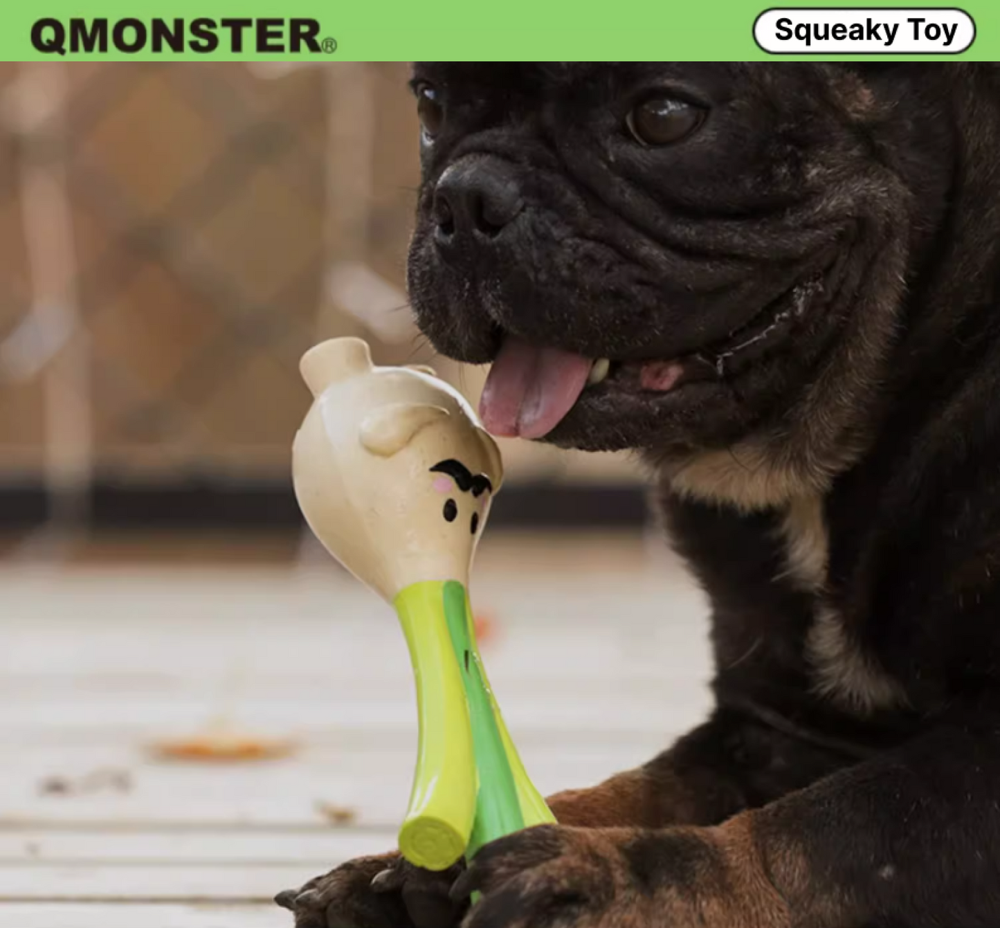 Vegetable Rubber Squeaky Toy