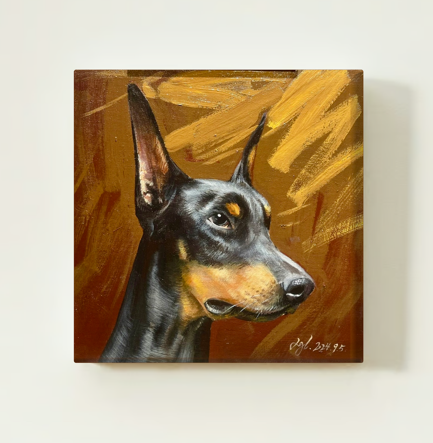 Custom Pet Portraits - Oil Painting