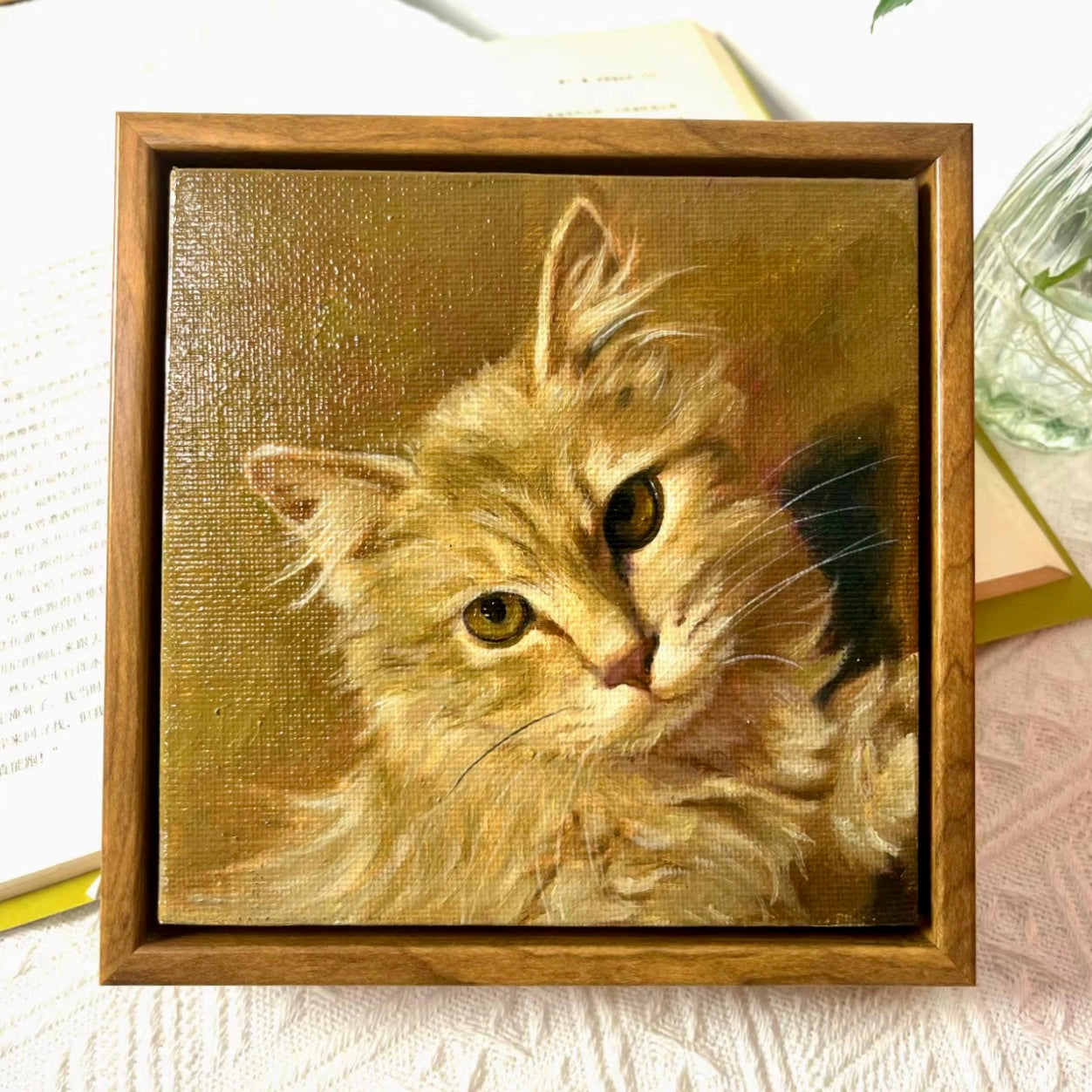 Custom Pet Portraits - Oil Painting